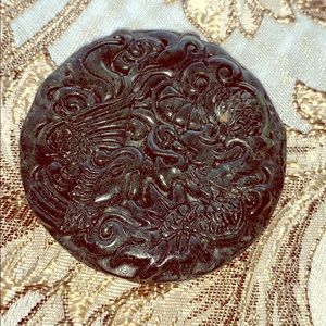 Green jade dragon pendant 🐉 dream solving wisdom